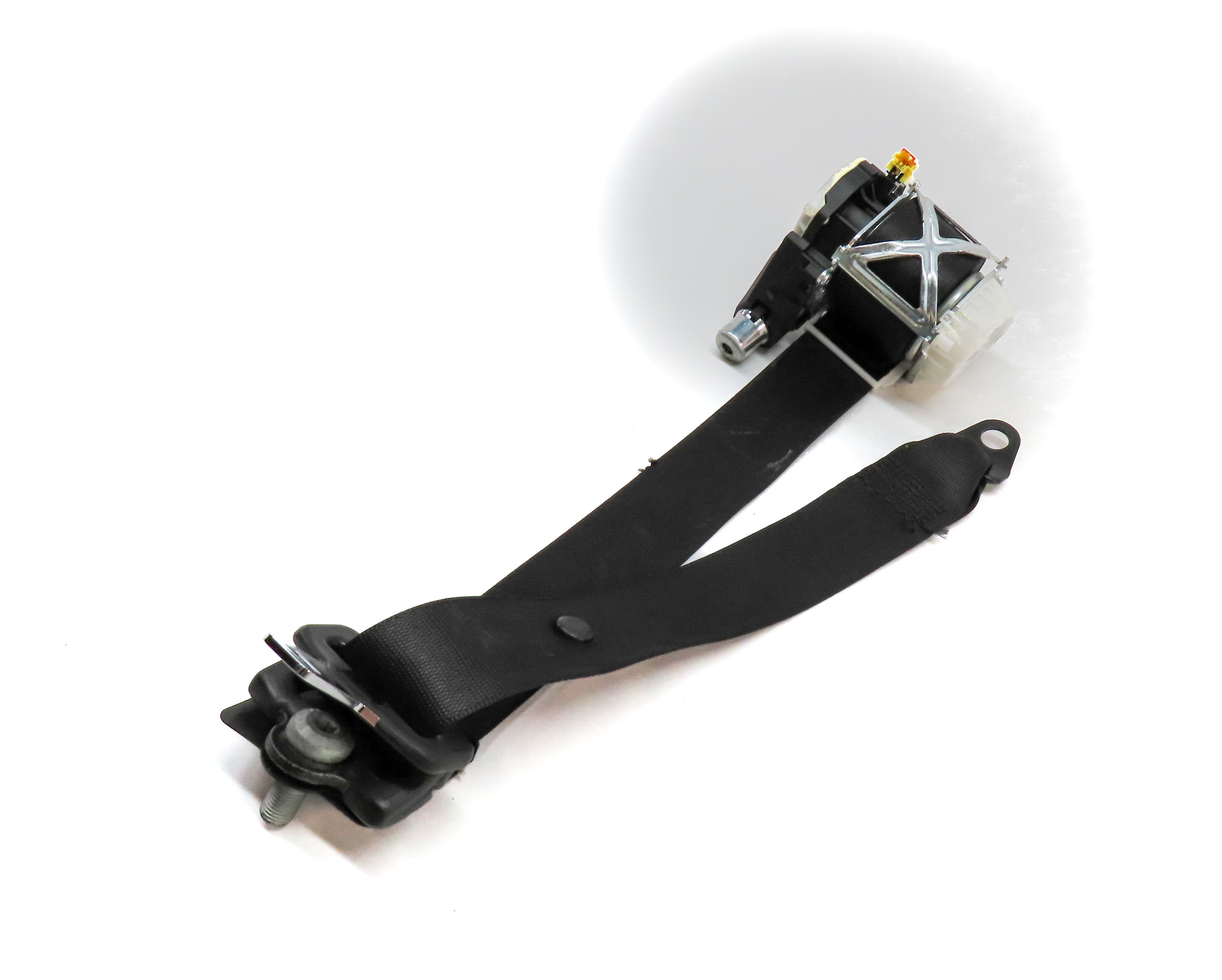 2012 MERCEDES GL350 (X164) REAR 2ND ROW RIGHT SEAT SEATBELT RETRACTOR (Black) — exact item pictured